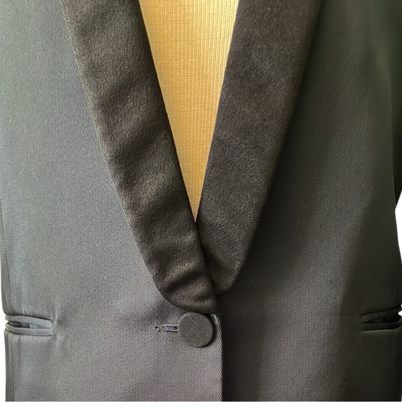 Sandro Tuxedo Blazer Jacket, Black, size 36/Small - Picture 10 of 15